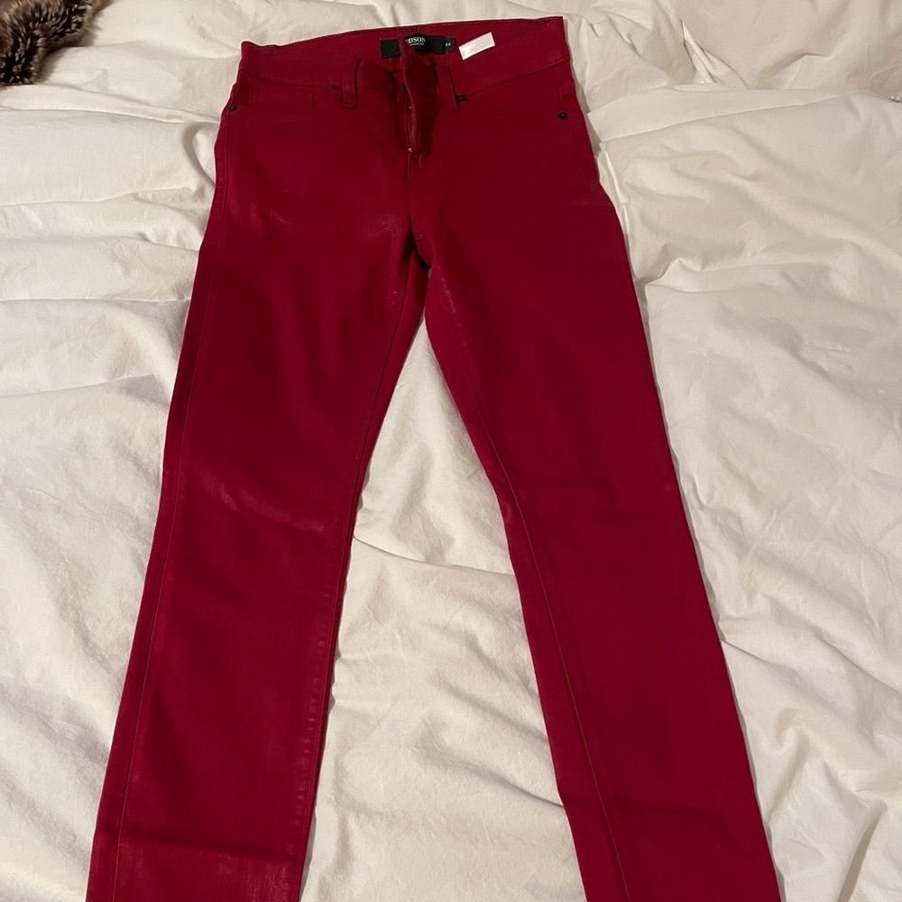 Red Hudson Jean
